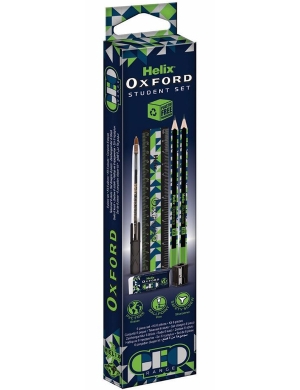 Oxford LE Geo 6pc Student Set - Green